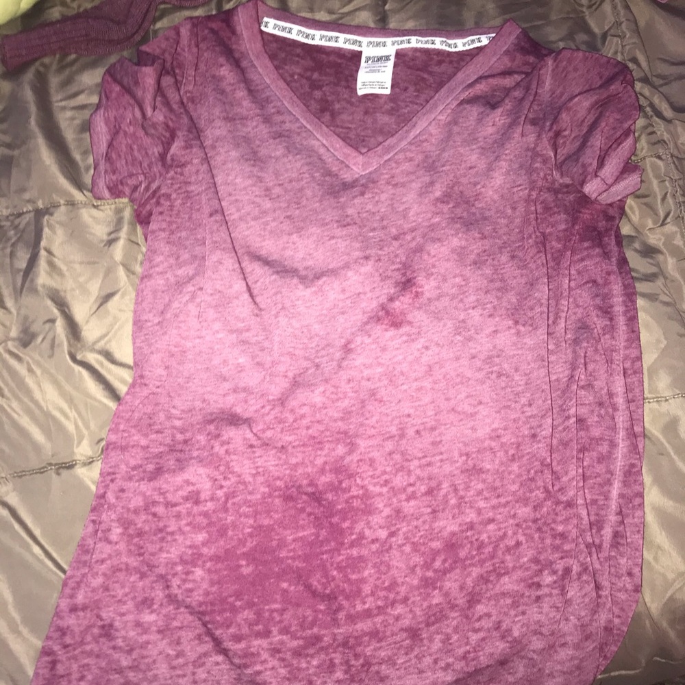 vs pink v neck